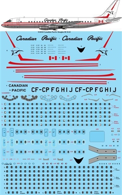 1:144 Canadian Pacific Airlines Douglas DC-8-43