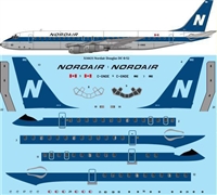 1:144 Nordair Canada Douglas DC-8-51