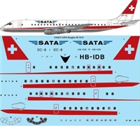 1:144 SATA Douglas DC-8-53