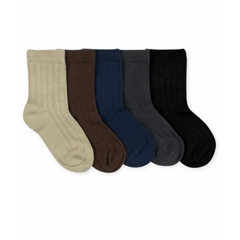 Jefferies Rib Crew Boys Socks - 1 Pair