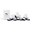 Trumpette MaryJane White Basic Baby Shoe Socks - 6 Pair