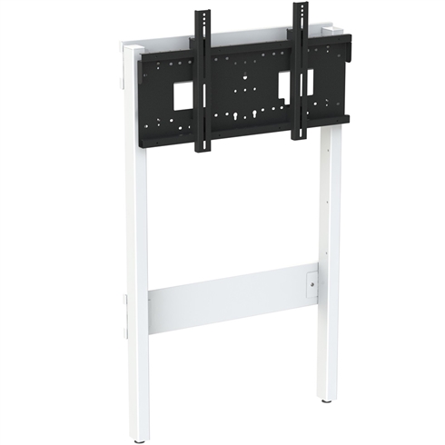8990 Fixed Height Wall to Floor Slimline Mount with Tilt, Multi Position, 42"-95" max 130Kg