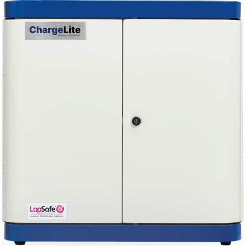 LapSafe ChargeLite 10 Bay Desk Cabinet Store & Charge for 10 Tablets/Chromebooks - upto 14" Formally known as ClassBuddy