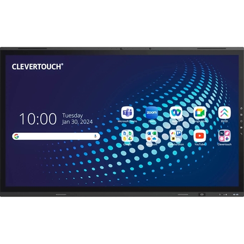 Clevertouch 75" UX PRO Edge EDLA Certified, Premium 4K Interactive Touch Screen with USB-C
