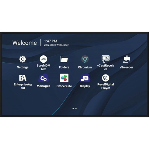 ViewSonic CDE8630 86" 4K Presentation Display