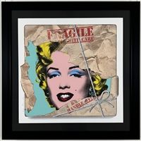 Marilyn  POPfolio - Fragile by Mr. Brainwash