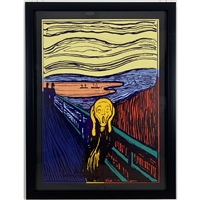 The Scream Orange