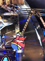 Abstract Art Guitar MOD for any Music Themed pinball machine