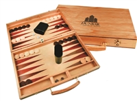 Personalized Wood Backgammon Set
