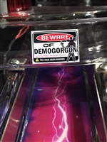 Beware of the Demogorgon Sign MODs for Stern's Stranger Things