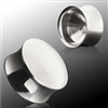 Pair of 316L Surgical Steel Convex Hollow Saddle Plugs