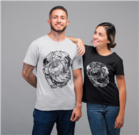 Cthulhu  - Premium Unisex T-Shirt designed by Jason Strutz