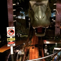 Don't Feed The Dinosaurs Caution Sign MOD for Stern's Jurassic Park pinball