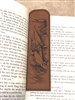 Ducks In Flight Bookmark - Leatherette Faux Leather, Reader Gift, Writer Gift, Student Gift, Teacher Gift