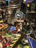 East Dock Boat Sign MOD for Stern's Jurassic Park pinball