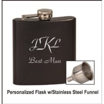 6 oz Personalized Flask