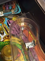 Ramp Acrylic Replacement piece on Williams Flintstones pinball machine
