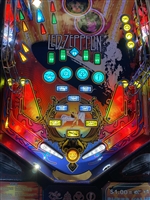 Slingshot & Return Lane Plastic Protector Set for Stern's Led Zeppelin pinball machine