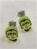 Frankenstein Color FX Earrings