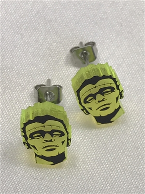 Frankenstein Color FX Earrings