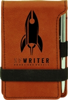Personalized Leatherette Notepad 4.75" x 3.25