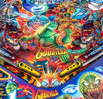 Godzilla designed Flipper Bat Topper MODs for Godzilla pinball machine (Set of 3)