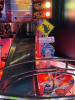 Godzilla and UFO Sightings - Proceed with Caution Sign MOD for Stern's Godzilla Pinball (Prem/LE)