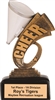6 inch Cheer Headline Resin Trophy