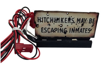 Hitchhiker Sign w/o Bracket - MezelMods