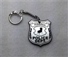 Pinball Police Dept Badge Key FOB / Keychain