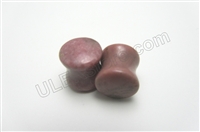 PAIR of Organic Pink Rhodochrosite Stone Plugs