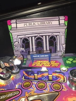 Police Barricade MOD for Stern's Ghostbusters pinball machine