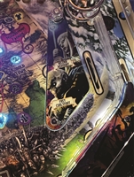 Slingshot & Return Lane Plastic Protector Set for Stern's Dungeons and Dragons pinball