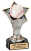 5 3/4 inch Baseball Rising Star Resin