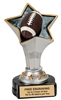 5 3/4 inch Football Rising Star Resin