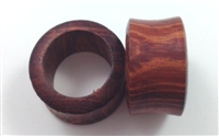 Pair of Red Tiger/Blood Wood Tunnels