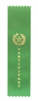 Green Participant Pinked Top Ribbon