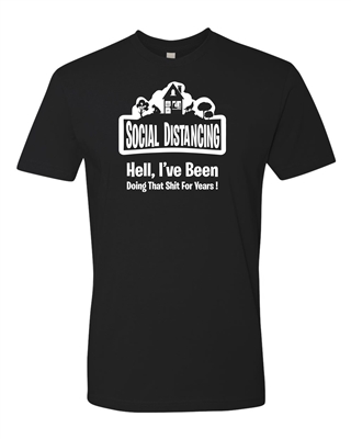 "Social Distancing _ Gamer" designed T-Shirt