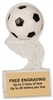 5 inch Clear Soccer Splash Sculpted Ice Award