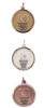 1 1/4 inch Sunray Medal(comes with neck ribbons)