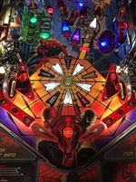 Slingshot & Return Lane Plastic Protector Set for Stern's Spider-Man pinball machine (5 Piece Set)