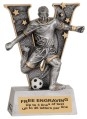 5 inch Male Soccer Varsity Resin