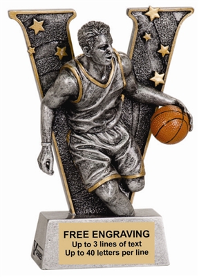 6 inch Basketball V Series Resin