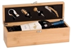 Bamboo Single Wine Box with Tools