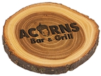 Personalized 4" Wood Coaster