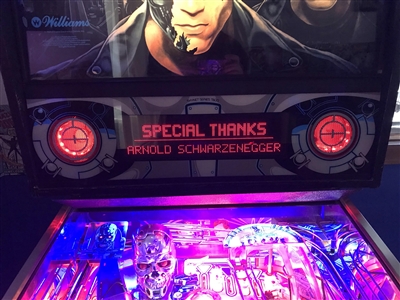 Red DMD Filter for Terminator 2: Judgement Day pinball machine
