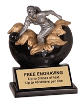 5 1/4 inch Female Bowling Xploding Resin