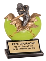 5 1/4 inch Female Softball Xploding Resin