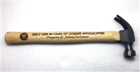 Zombie Apocalypse Personalized 8oz Hammer