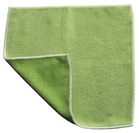Microfiber Cloth - Combination Scrubber - 12 x 12 Green - Bulk Case of 120